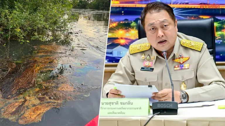 Thai Minister Orders Pollution Probe After Oil Slicks in Floods