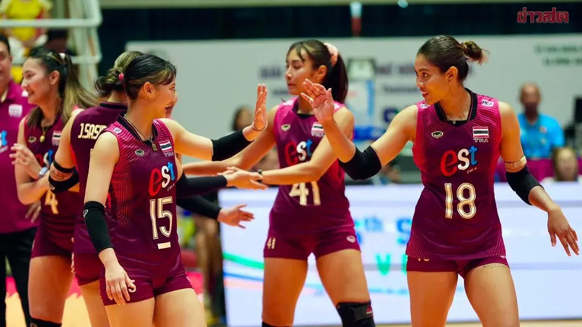 Thailand Women's Volleyball Faces Philippines Today at 4:30 PM