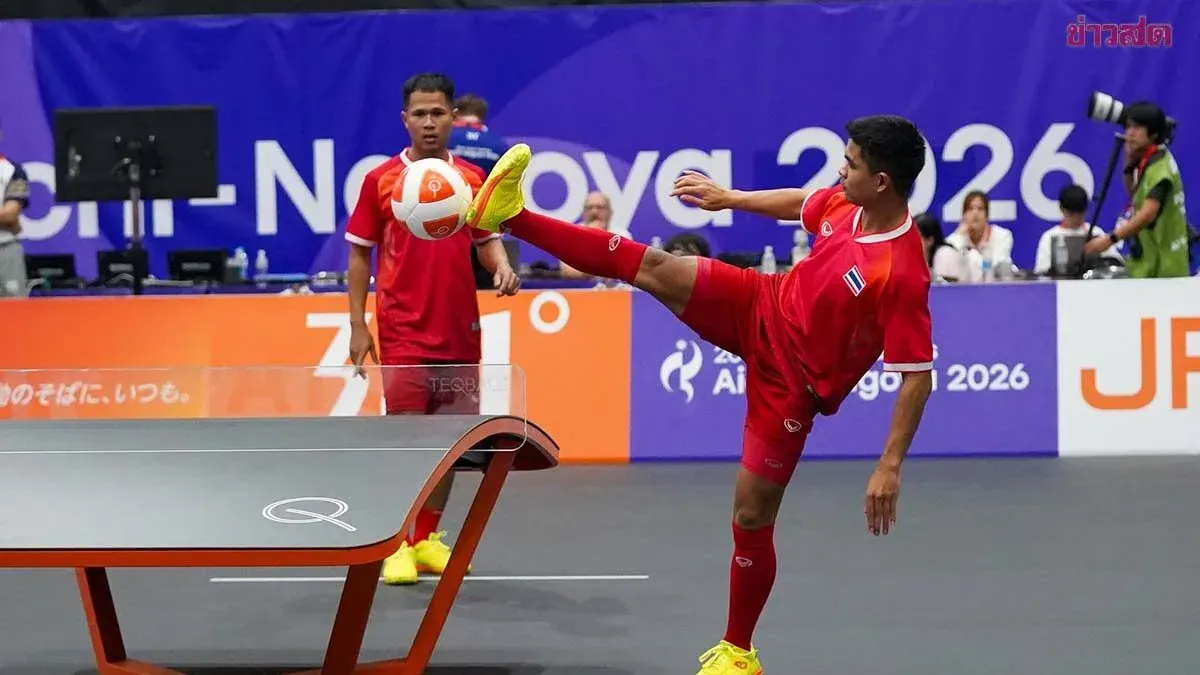 Thai Men's Doubles Reach Asian Games Semis