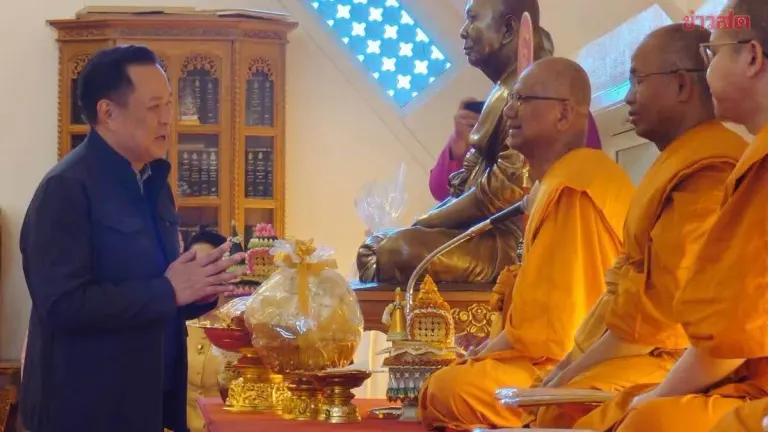 Thai PM Anutin Visits Temple in Norway Before Flying Home