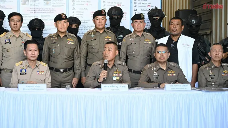 Police Dismantle 600-Million-Baht Rubber Factory Sham