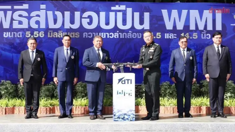 Thailand Transfers New Domestic Rifle to Armed Forces