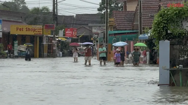 Worst Flooding in 30 Years Hits Bang Lamung Communities