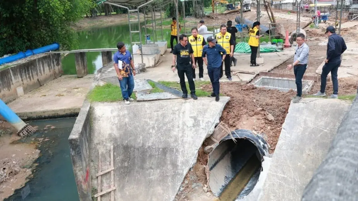 Phuket Flood Diversion Project Over 70% Complete