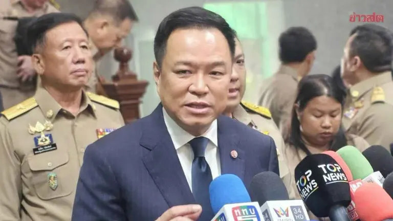 Anutin Dismisses Election Commission Doubt Over Bhum Jai Thai