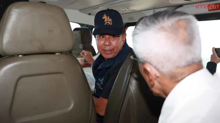 Gen. Adul Inspects Bangkok Flood Drains, Calls for System Integration