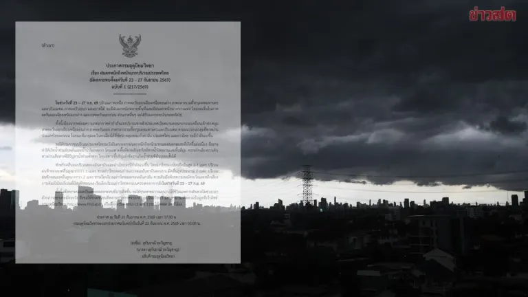 Thailand Braces for Heavy Rain and Flooding Sept 23-27