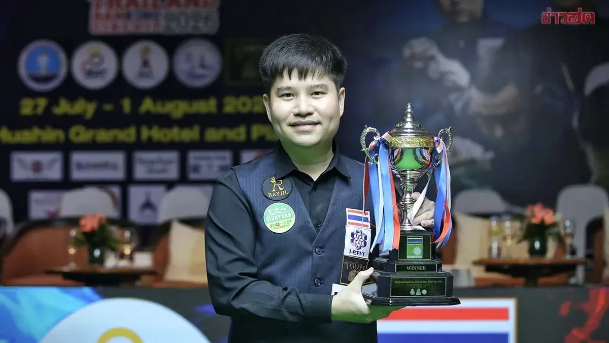Nuk Songkhla Wins Hua Hin Cup Snooker Championship