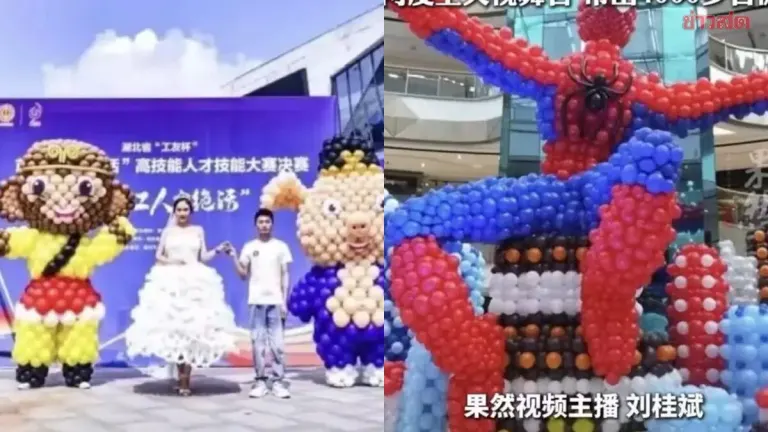 Young Man Transforms Ordinary Balloons into Spectacular Artwork, Earns Millions Despite Facing Ridicule