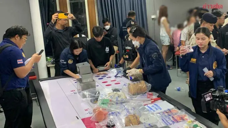 Police Bust Massive Underground Gambling Den in Bangkok