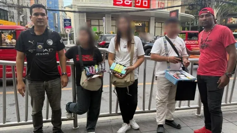Ten Arrested in Phuket Cannabis and Vape Sweep
