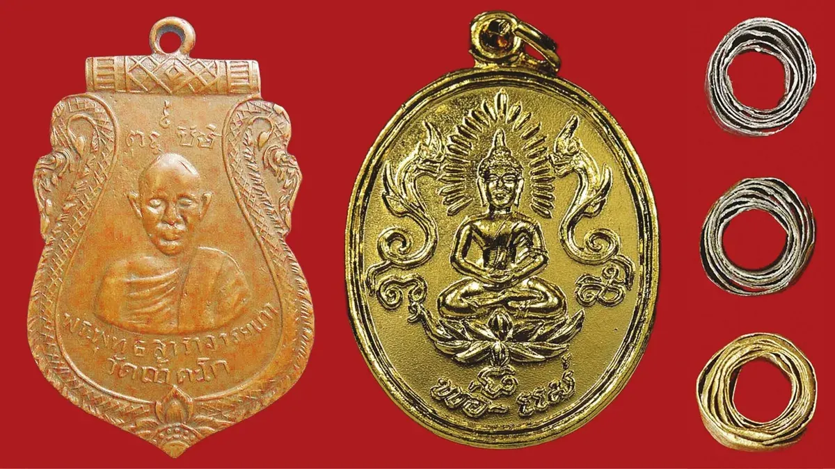 Buddhist Amulet Circles – Luang Pho Phao Coins
