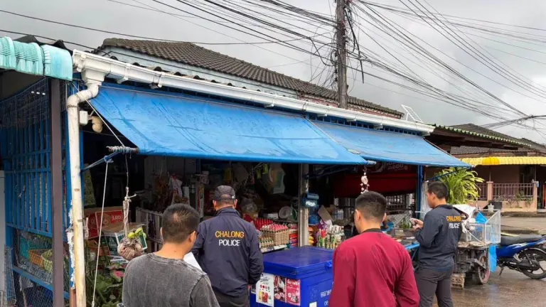 Myanmar Woman Arrested for Illegal Work at Phuket Grocery