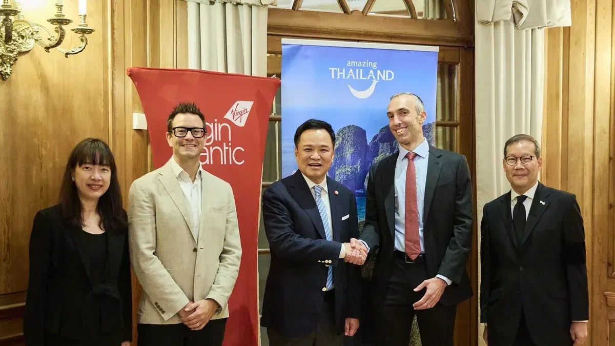 PM Secures Virgin Atlantic Direct London-Phuket Route