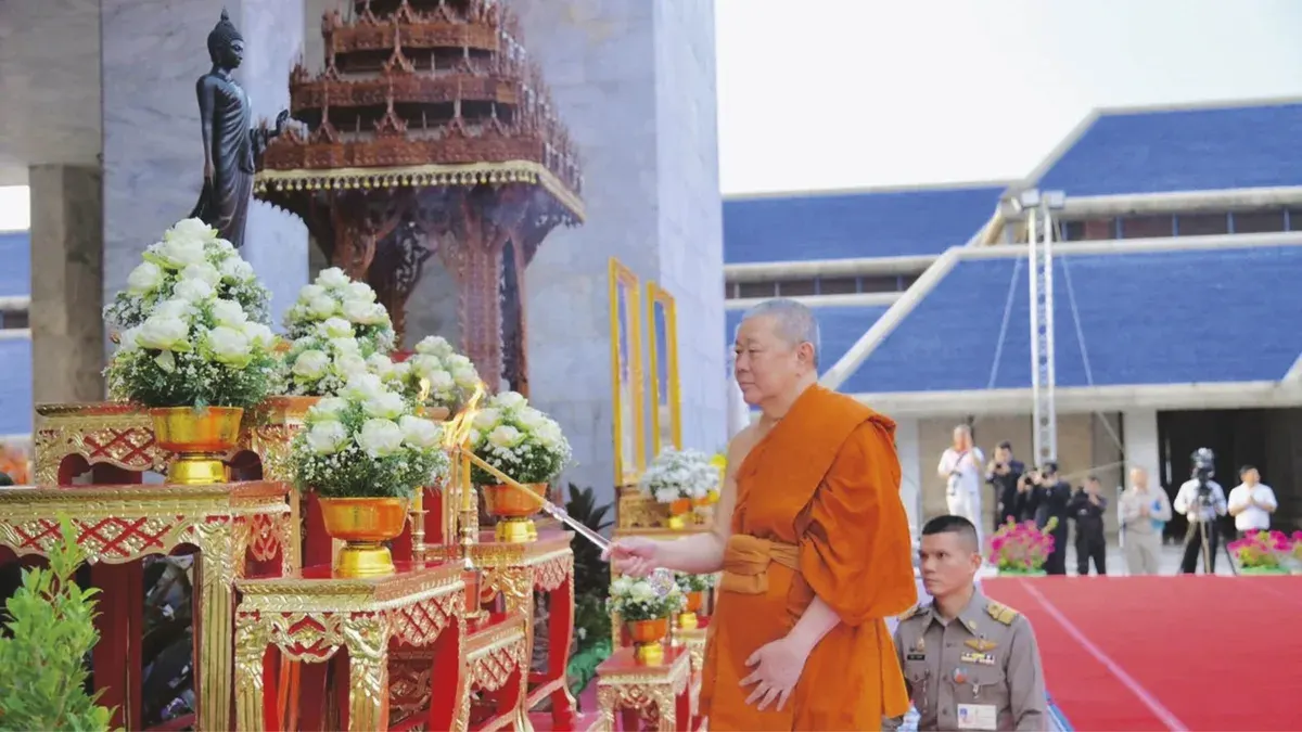 Live from the Temple – Second Tripitaka Recitation Ceremony with Somdej Thongchai as Buddhist Clergy Director
