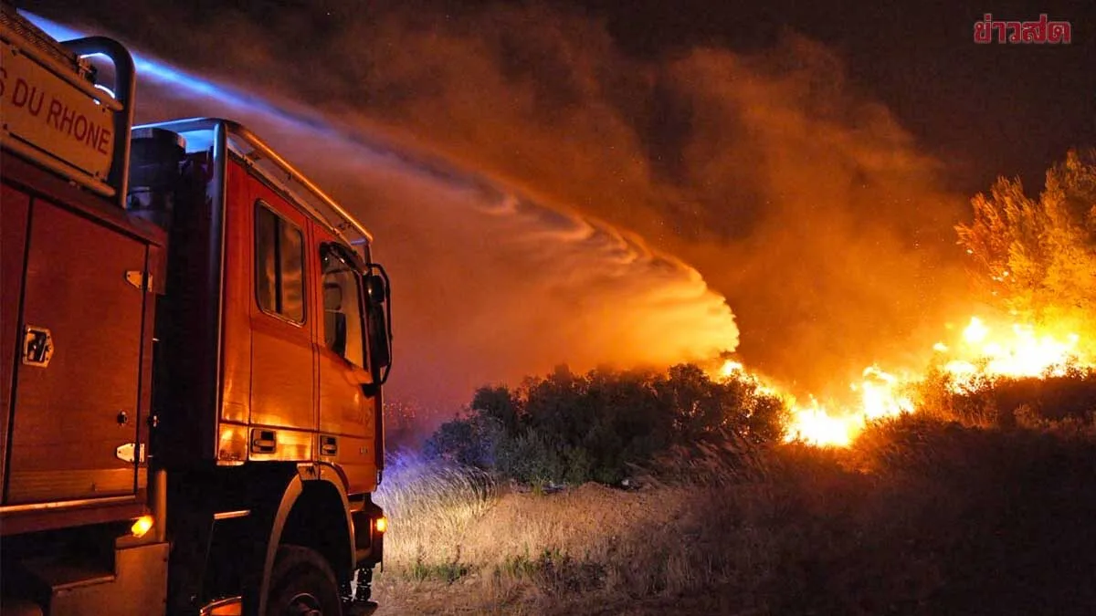 France Battles Wildfires As Heat Wave Intensifies