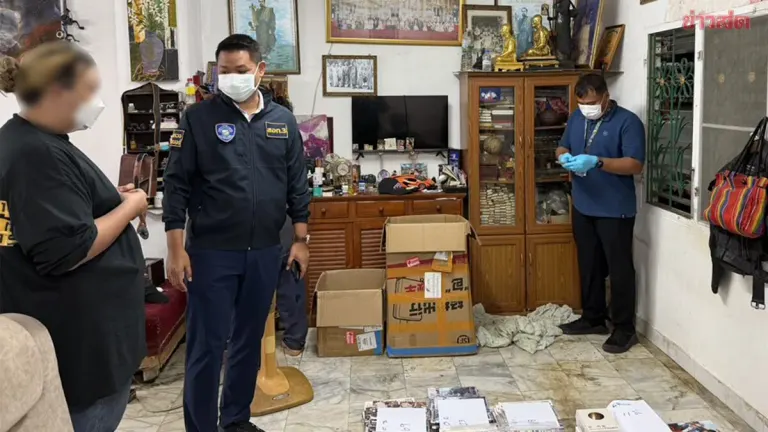 Police Bust Nationwide Online Scam Ring, 12 Million Baht Lost