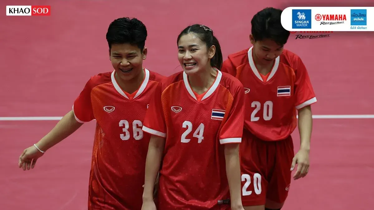 Thai Women's Sepak Takraw Wins Gold, South Korea Improving Rapidly