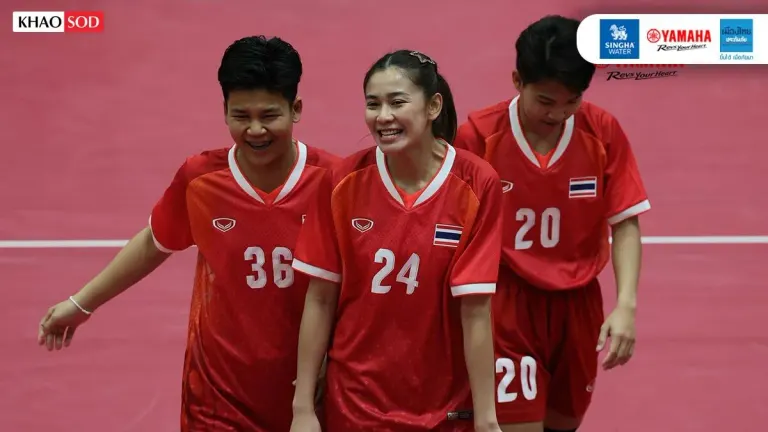 Thai Women's Sepak Takraw Wins Gold, South Korea Improving Rapidly