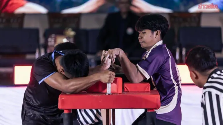 Over 250 Competitors Clash at Thailand Armwrestling Championships