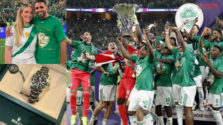 Mahrez Buys $780,000 Rolex Watches for Championship-Winning Teammates as AFC Champions League Elite Winners