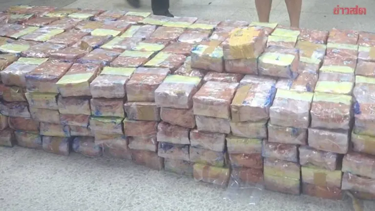 Police Seize 500kg Ice Worth 100 Million Baht