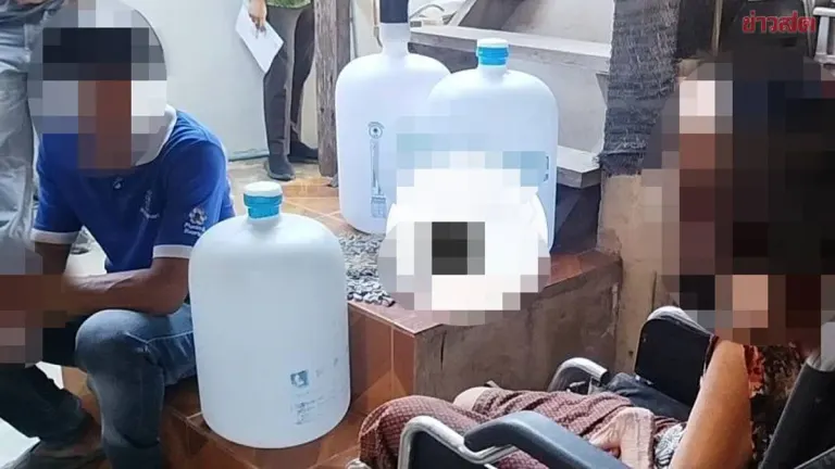Lampang Police Arrest Methamphetamine Dealer in Emotional Scene as Disabled Mother Asks: How Many Years in Prison—Who Will Care for Me?