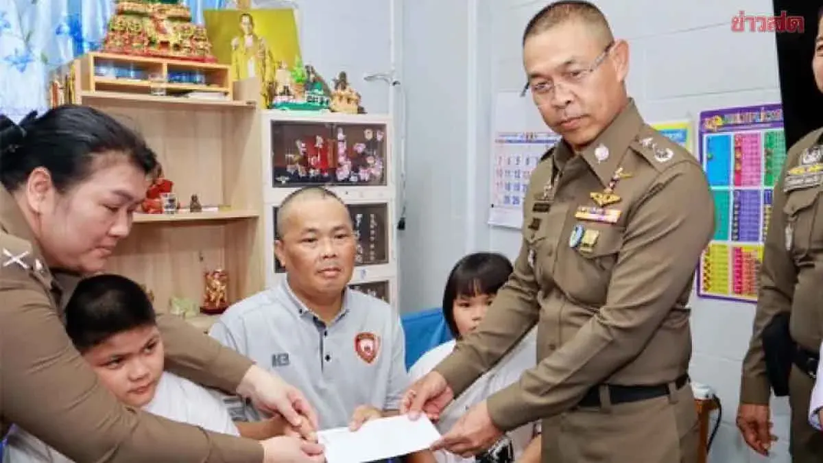 National Police Commissioner Visits Injured Traffic Police Officers to Boost Morale