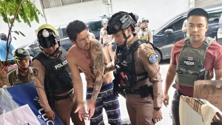 American Man Arrested After Slashing Bangkok Officer's Throat