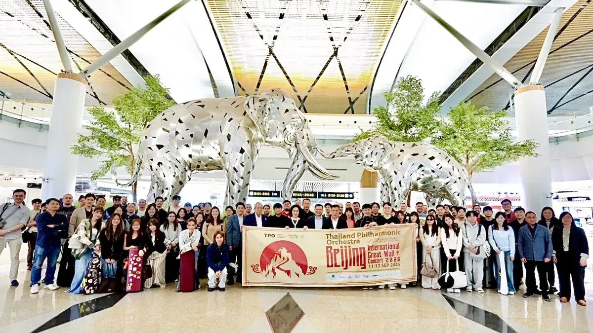 Thai Philharmonic Orchestra to Perform at Great Wall Concert in Beijing