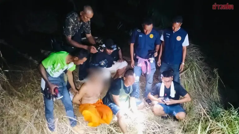 Buddhist Monk Arrested on Drug Charges in Nakhon Si Thammarat
