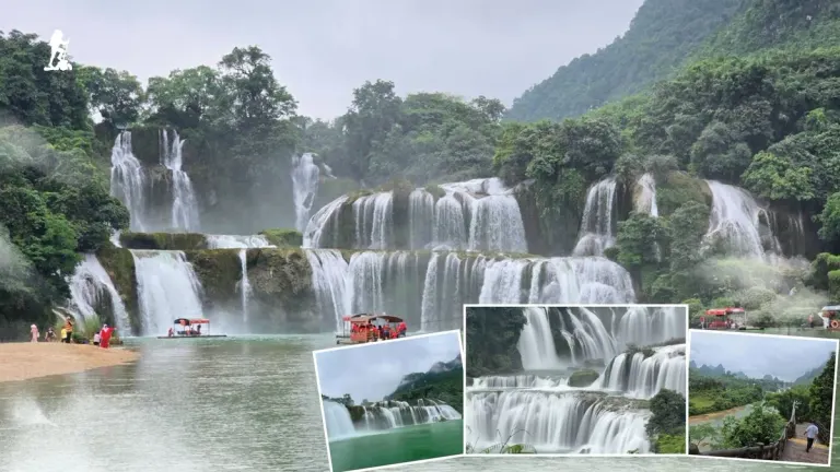 Exploring Asia's Stunning Detian Waterfall