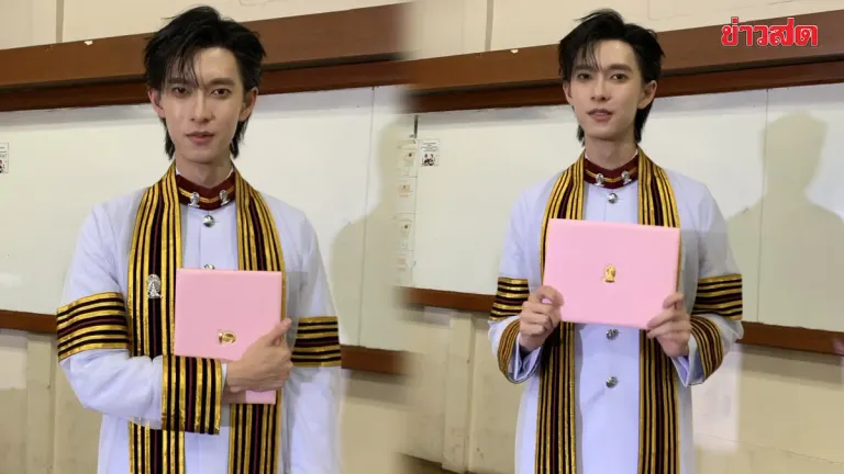 Thai Actor Pooh Kritin Graduates Chula Engineering After F Setback