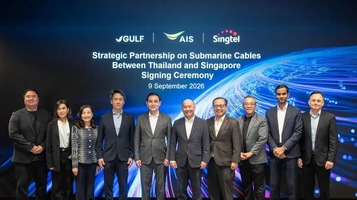 GULF and Singtel Partner on Thailand-Singapore Undersea Cable