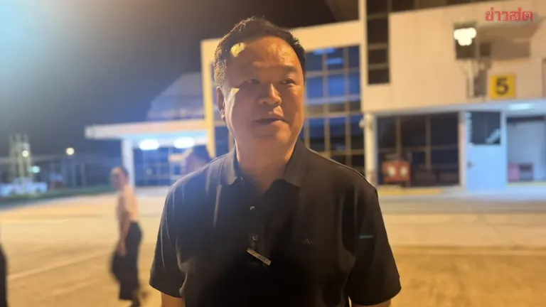 Anutin Says Respectful Meeting With Thaksin, No Special Discussion