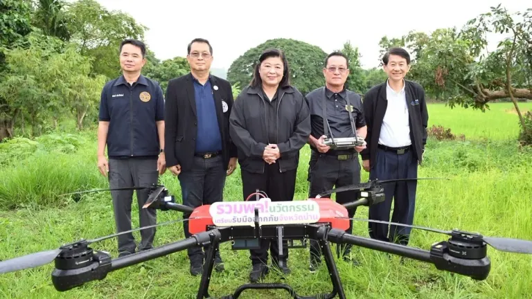 Thailand Deploys Drone System for Flood Disaster Response