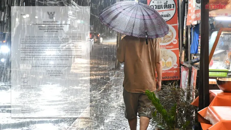 Thailand Issues Weather Alert for Severe Rain and High Seas