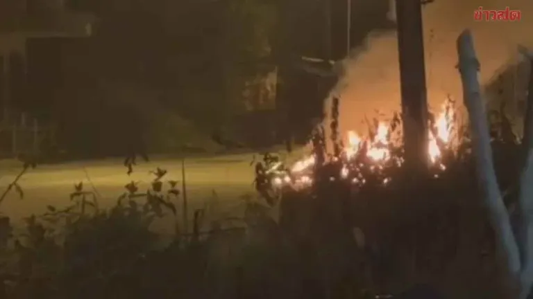 Police Probe Bomb Found in Motorcycle Sidecar at Narathiwat PT Station