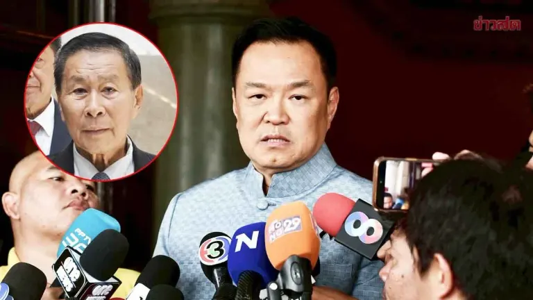 PM Anuthins Fires Back at Sereepitakkul Over Ethics Complaint, Accuses Him of Using Old Police Tactics to Intimidate People