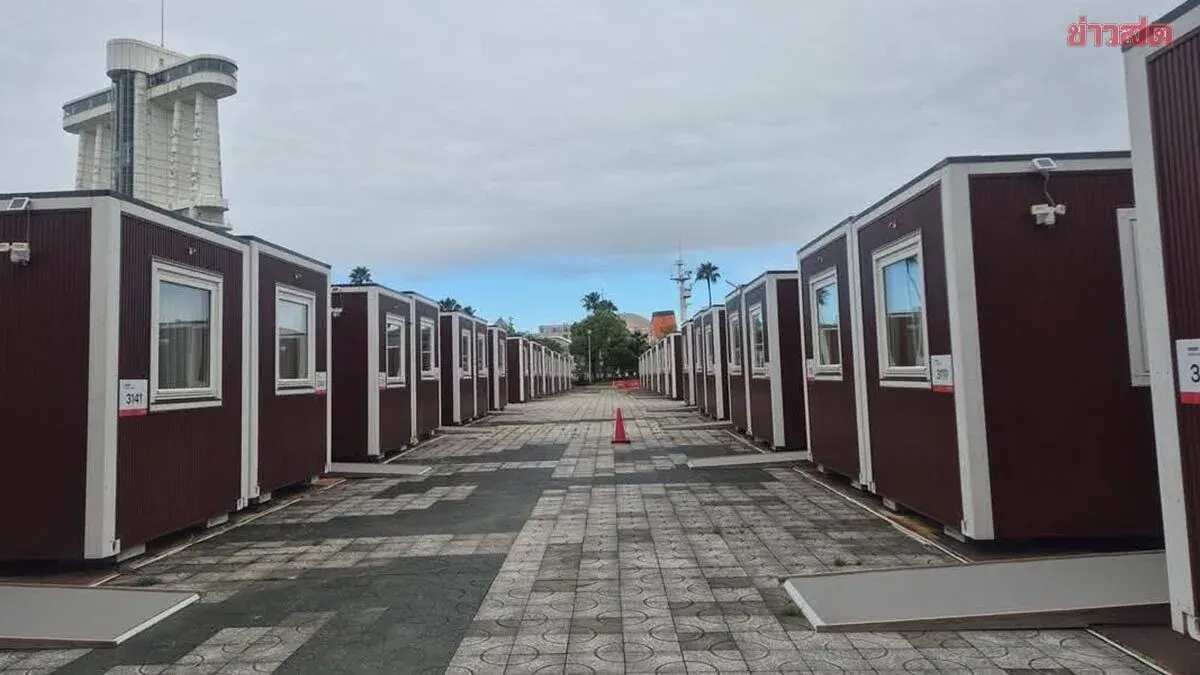 Asian Games 2026 Athletes' Village Features Compact Container Rooms