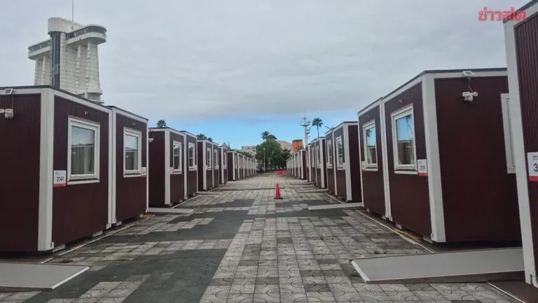 Asian Games 2026 Athletes' Village Features Compact Container Rooms