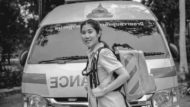 Emergency worker killed on duty in ambulance crash