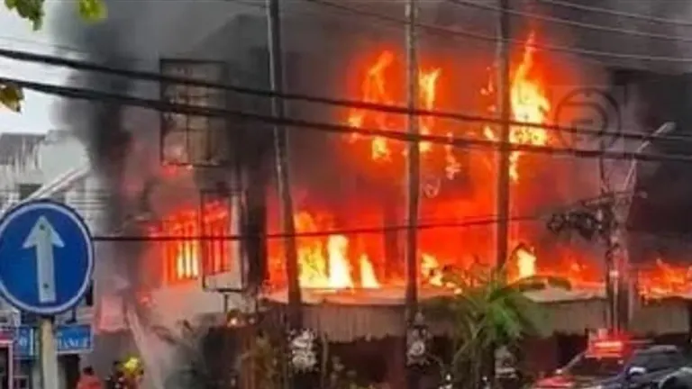 Fire Destroys Three-Story Restaurant in Kata
