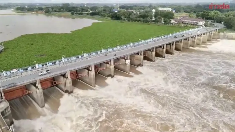 Chao Phraya Dam Prepares for Major Water Release