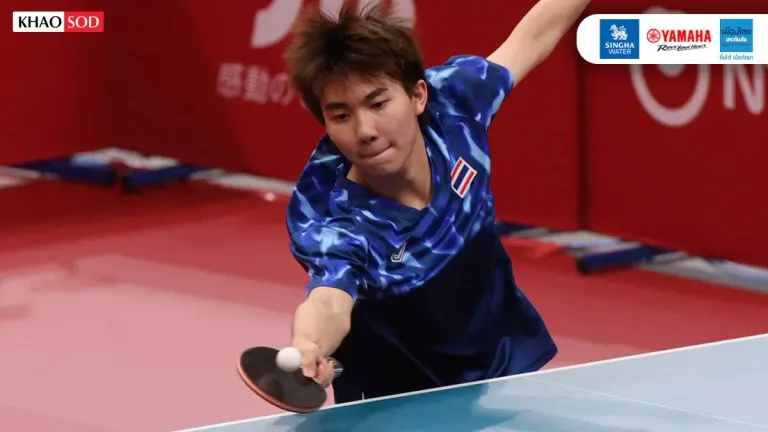 Thai Table Tennis Rising Star Norton Advances at Asian Games