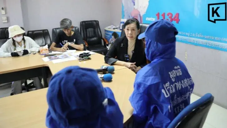 Three Thai children return home after Malaysia begging ordeal