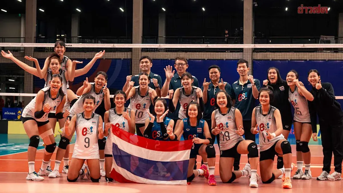 Thailand U-17 Volleyball Team Advances to Last 16