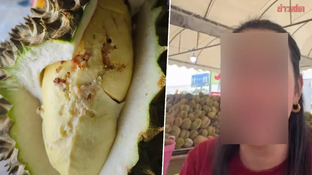 TikTok Durian Seller Hits Back at Customer Complaint Over Worms