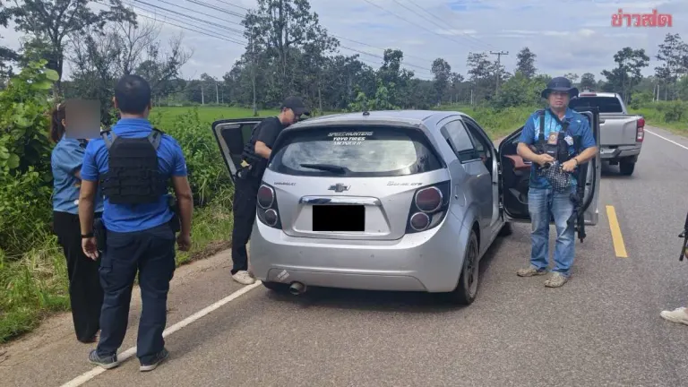 Woman Arrested With 1.92 Million Methamphetamine Pills in Mukdahan