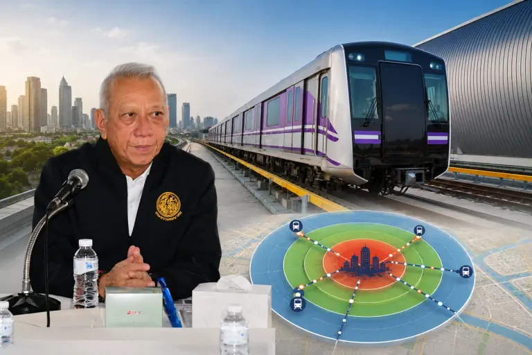 Phiphat Pushes Zone-Based BTS Fare System to Replace Distance-Based Pricing, Easing Commuter Burden